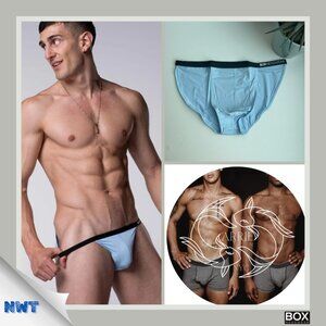 Box Menswear - Tanga Briefs 3.0 - Copacabana Blue (M)